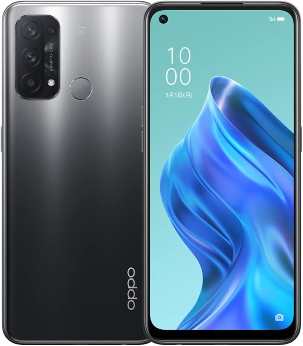 OPPO Reno5A アイスブルー CPH2199 docomo/au/SoftBank/Rakuten Mobile 回線対応 5G SIMフリー版 おサイフケータイ FeliCa