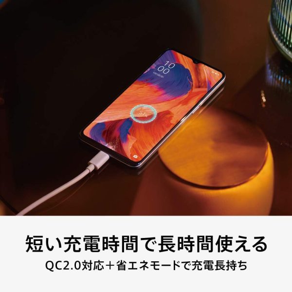 OPPO A73 mvno ネービー ブルー【日本正規代理店品】 - 画像 (6)