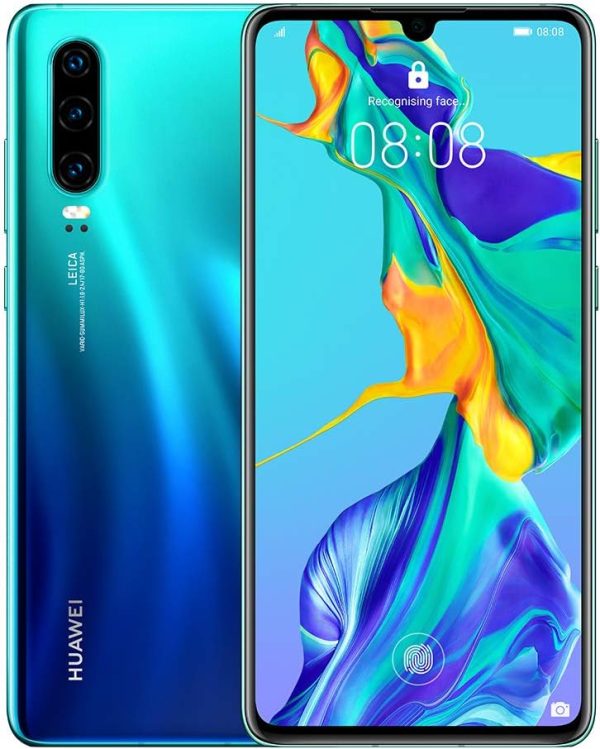 HUAWEI P30 オーロラブルー 【日本正規代理店品】